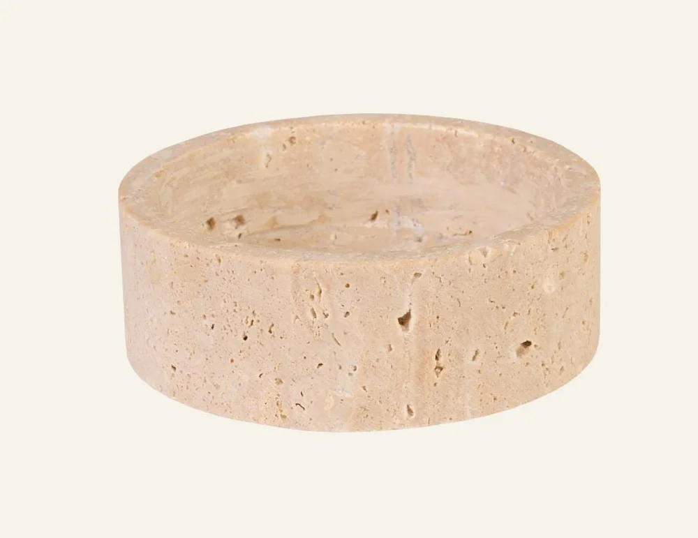 Lysholder beige – ø10×3,5 cm v:5598406