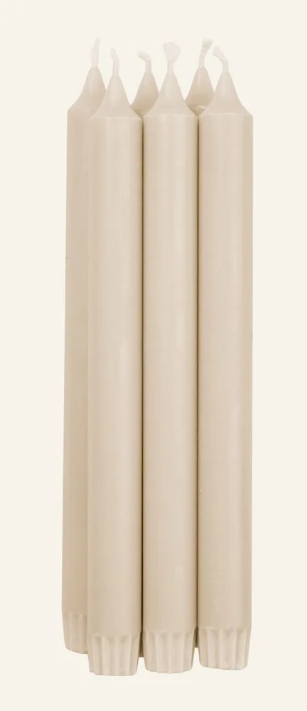 Kronelys lys grå – 24 cm v:2086783 Kronelys lys grå – 24 cm v:2086783