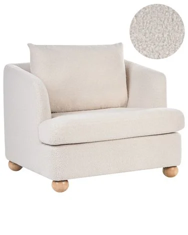 Lenestol RATTVIK Bouclé Off white v:3102633