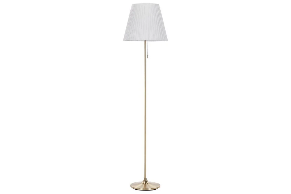 Golvlampor Mässing, Vit v:6281907