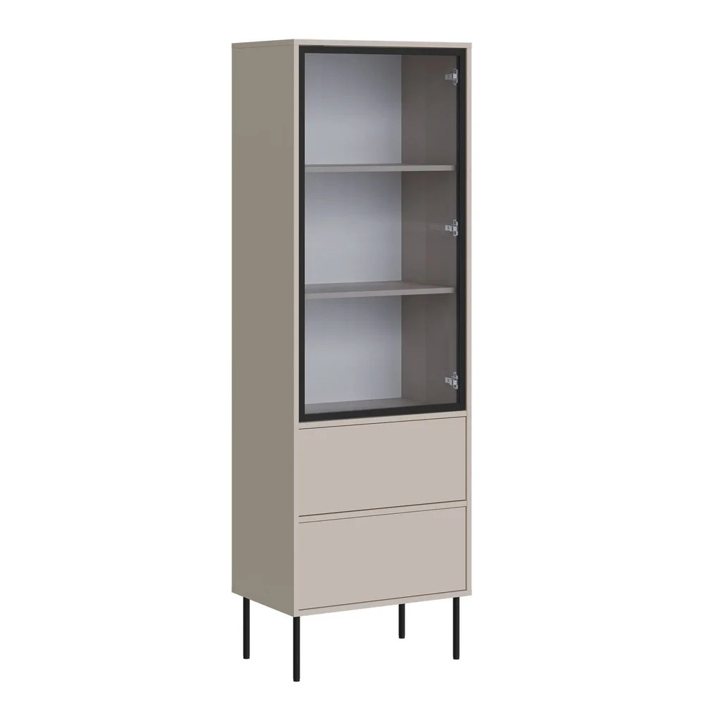 Claven Vitrineskap 60×185 cm v:8184426 Claven Vitrineskap 60×185 cm v:8184426