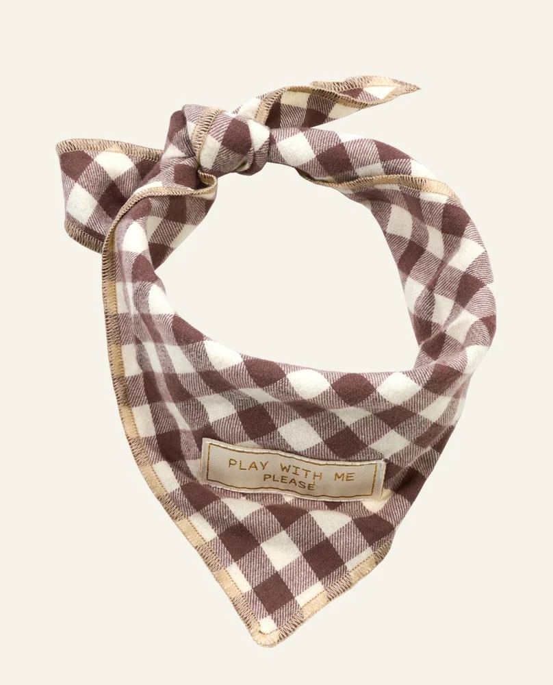 Bandana brun – 65×32 cm v:9848020
