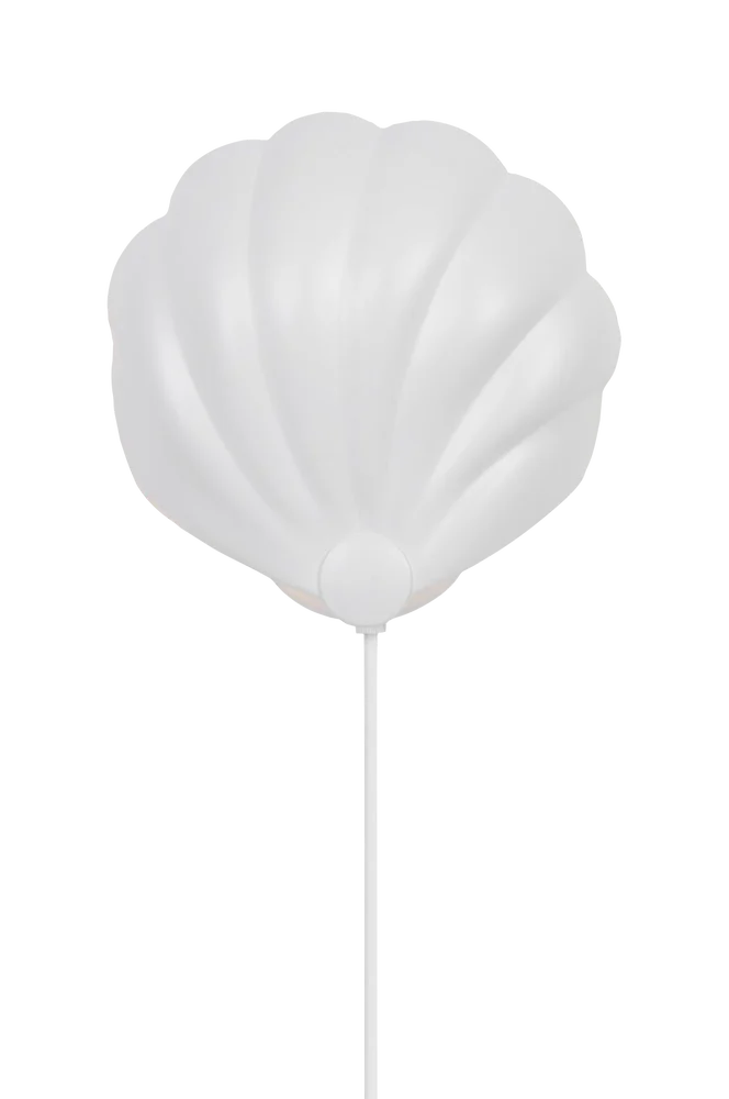 Vegglampe Konchi – Hvit – Barnerom | m v:9242313 Vegglampe Konchi – Hvit – Barnerom | m v:9242313