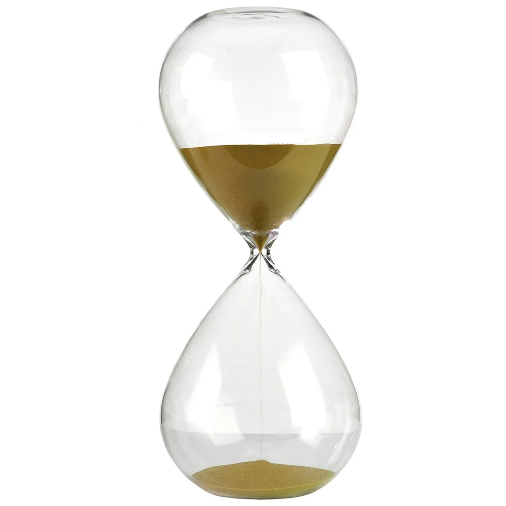 Ball Sandglass 38 cm, Gold v:4646997