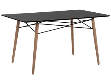 Spisebord BIONDI Svart bøk 140 cm 80 cm v:6679782 Spisebord BIONDI Svart bøk 140 cm 80 cm v:6679782