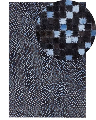 Teppe IKISU Mørkebrun 140 x 200 cm Ekte skinn v:6578862 Teppe IKISU Mørkebrun 140 x 200 cm Ekte skinn v:6578862