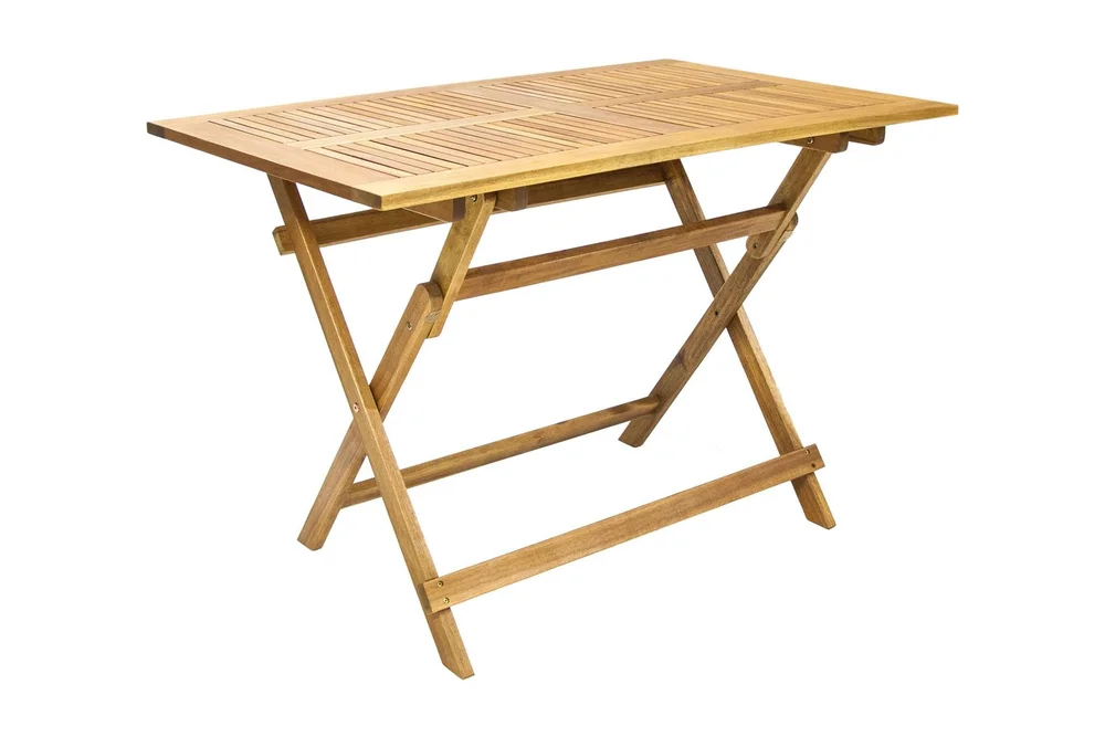 Bord FINLAY 110x75xH72cm sammenleggbart Akasie v:7635741 Bord FINLAY 110x75xH72cm sammenleggbart Akasie v:7635741