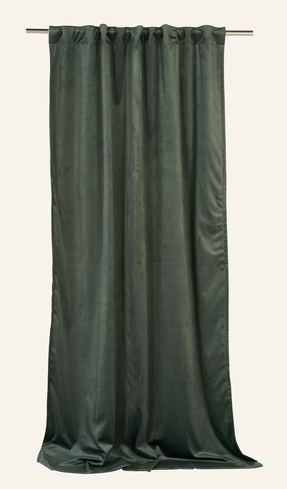 Lysdempende gardin grønn – 140×160 cm v:1253758