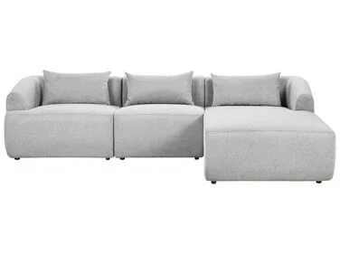 Hjørnesofa 3-seter SVANSELE Grå Venstrevendt v:8643863 Hjørnesofa 3-seter SVANSELE Grå Venstrevendt v:8643863