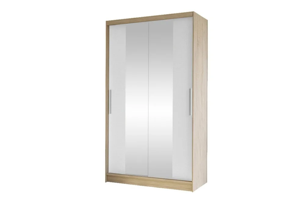 Glenmore Garderob m. Spegel White v:3053200