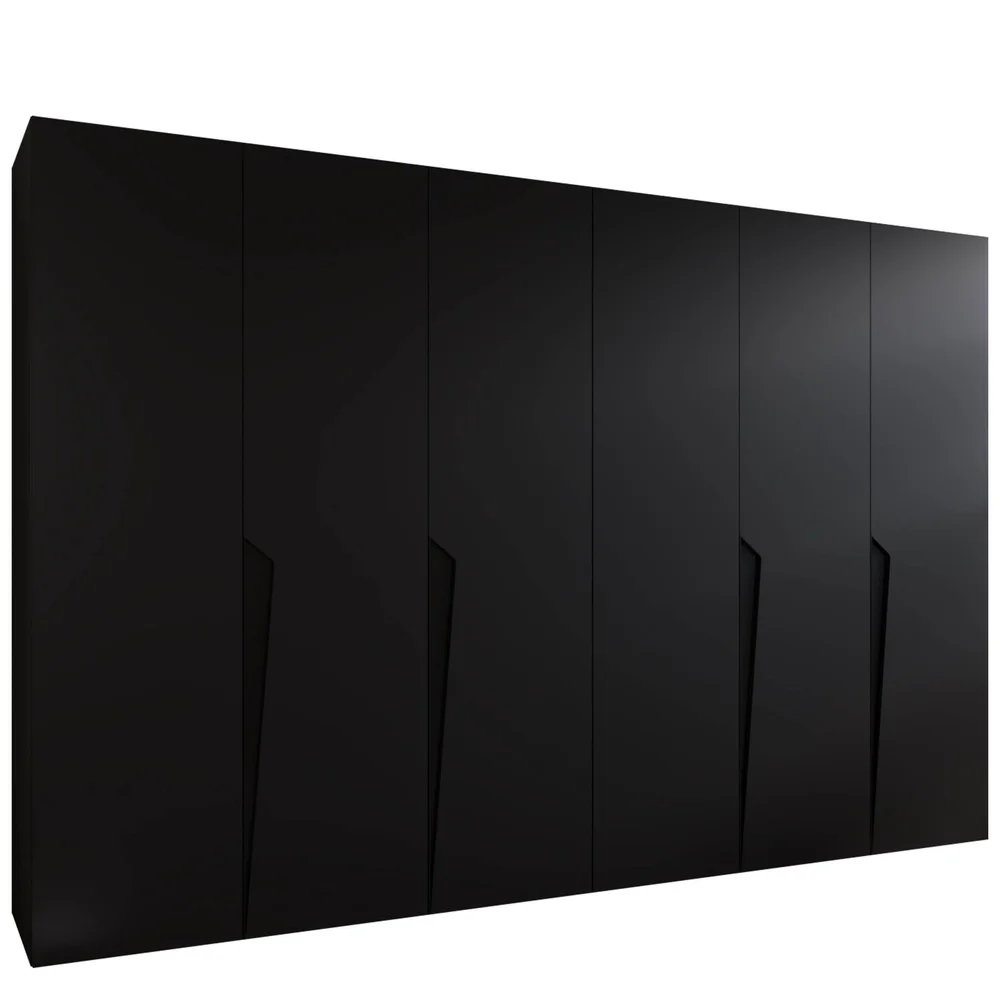 garderobeskap Garderobeskap PIANO 1 300 svart Svart v:7155712