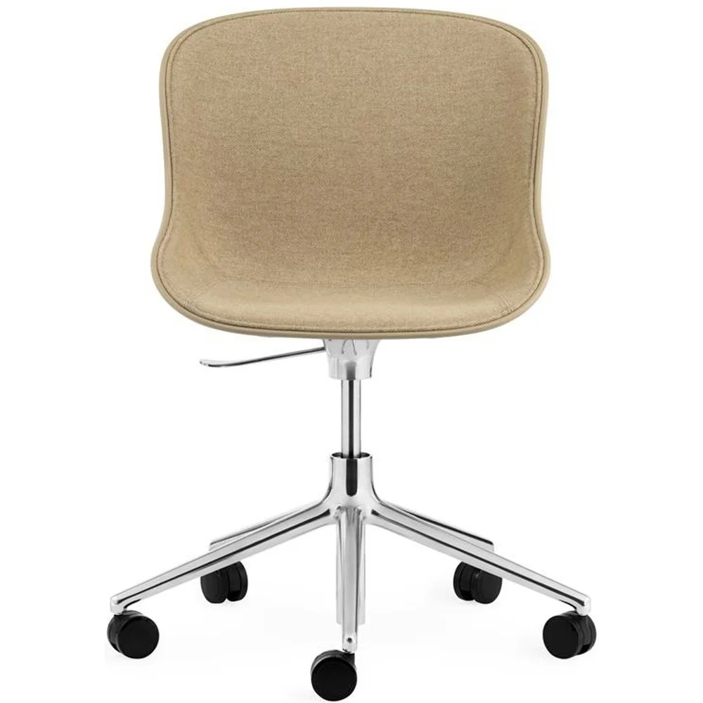 Hyg Svingstol 5W Polstret, Main Line Flax, Aluminium / Sand v:2518130