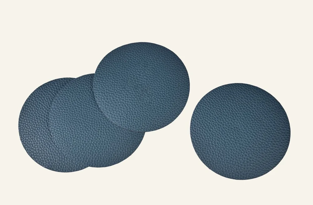 4pk drikkebrikke blå – ø10 cm v:6680089
