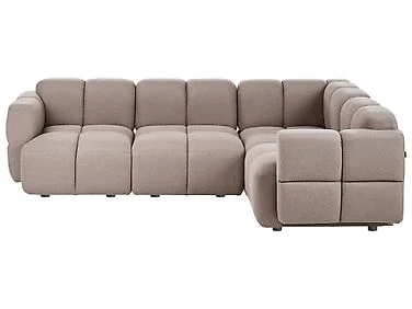 Modulær hjørnesofa 4-seters MAKSABERG Gråbrun Venstrevendt v:4576635 Modulær hjørnesofa 4-seters MAKSABERG Gråbrun Venstrevendt v:4576635