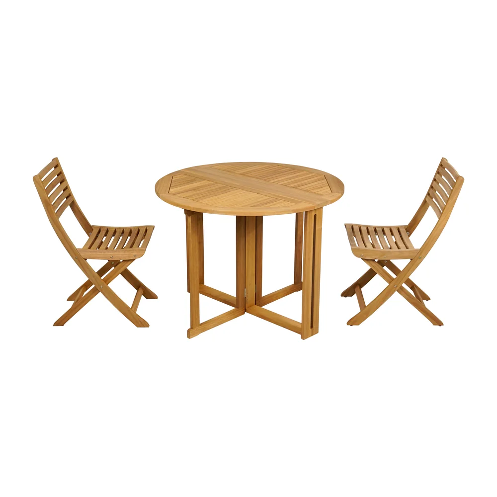 Aneboda balkongsett med 2 stoler teak&raquo; v:1575921