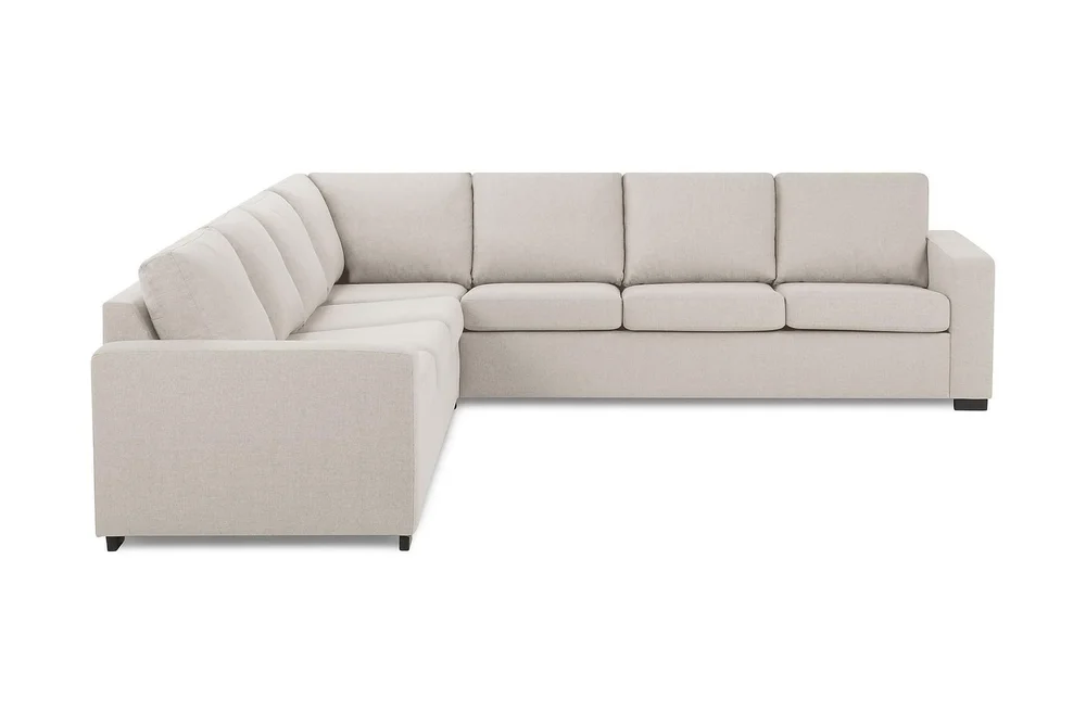 Crazy 6-seters Vendbar L-formet X-Large Hjørnesofa i Stoff v:5018859 Crazy 6-seters Vendbar L-formet X-Large Hjørnesofa i Stoff v:5018859