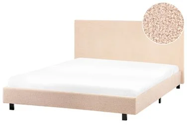 Vannseng Bouclé ALBI 140 x 200 cm Beige v:9580252