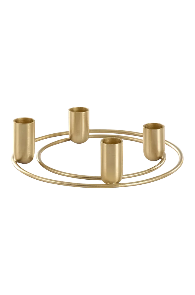 ESTER stearinlys 4 stearinlys – Messing – Dekor | m v:6747917 ESTER stearinlys 4 stearinlys – Messing – Dekor | m v:6747917