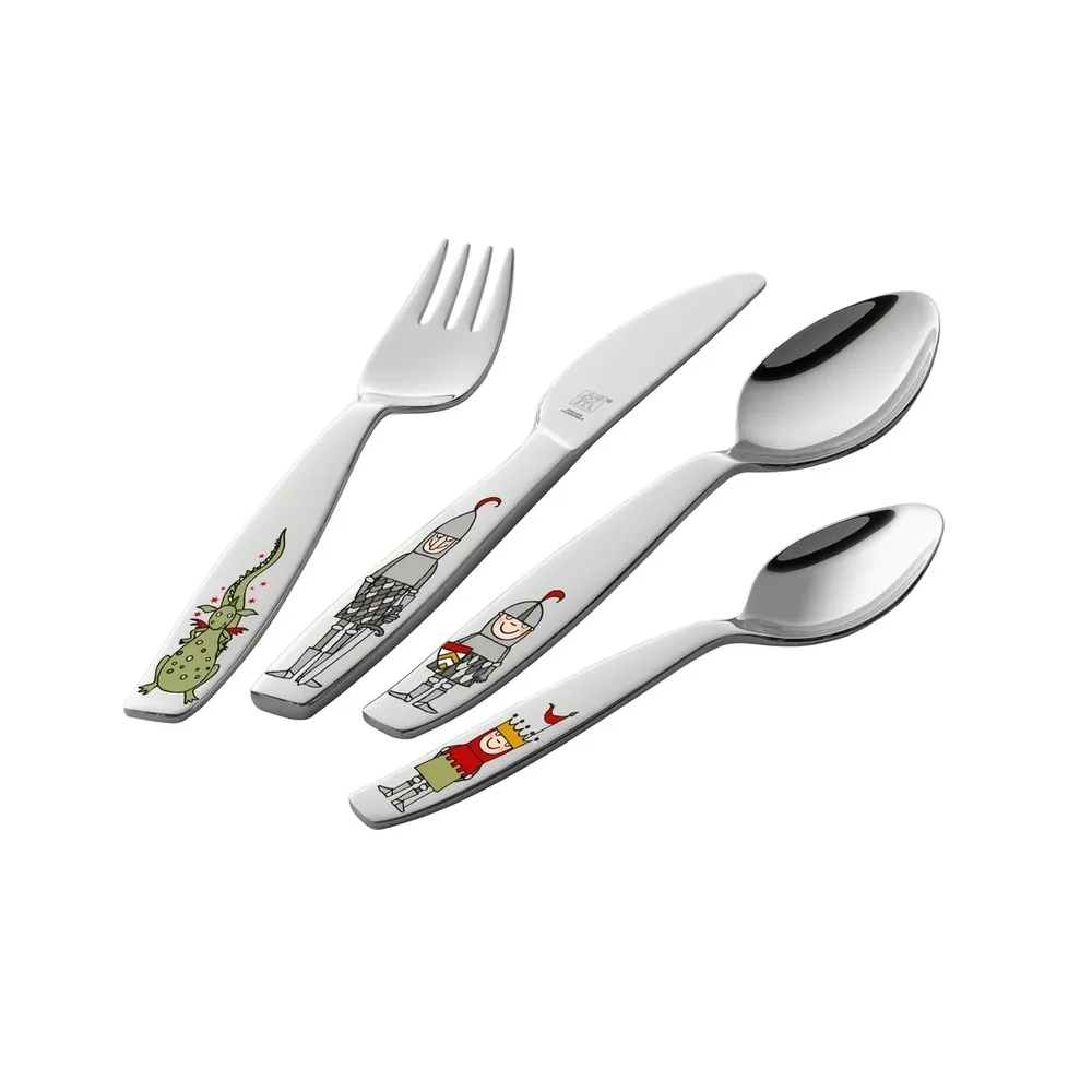 Zwilling Twin Kids Riddare barnebestikk 4 deler v:1504665