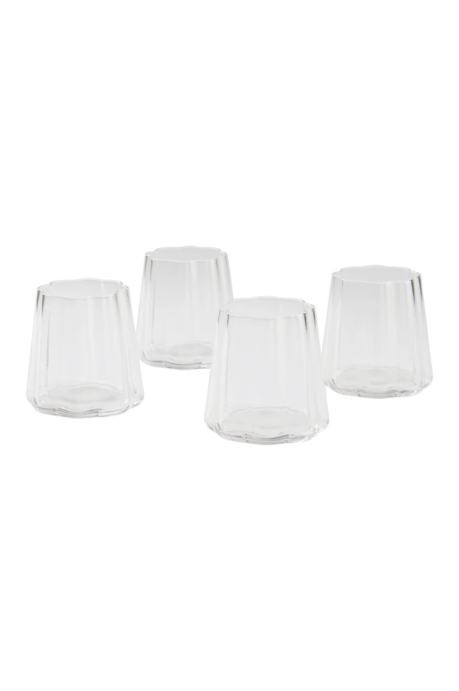 NINA glass 4-pk – Transparent – Kjøkken & husholdning | m v:5983240 NINA glass 4-pk – Transparent – Kjøkken & husholdning | m v:5983240