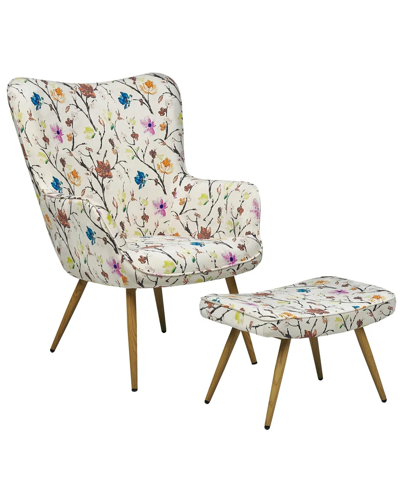 Ørelappstol VEJLE Lys beige v:5450324