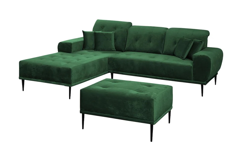 Rapale Sofagruppe Venstre med Fotskammel v:8908786