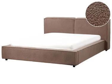 Seng Bouclé LINARDS 160 x 200 cm Brun v:7729822