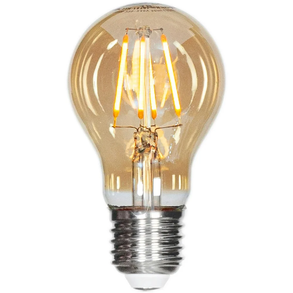 E27 LED dimmable 4W 2000K 260lm 60 mm, Amber v:536649