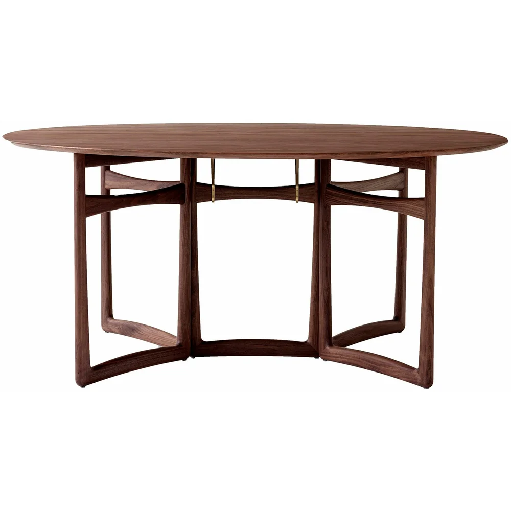 Drop Leaf HM6 Spisebord, Oljet Valnøtt v:215391