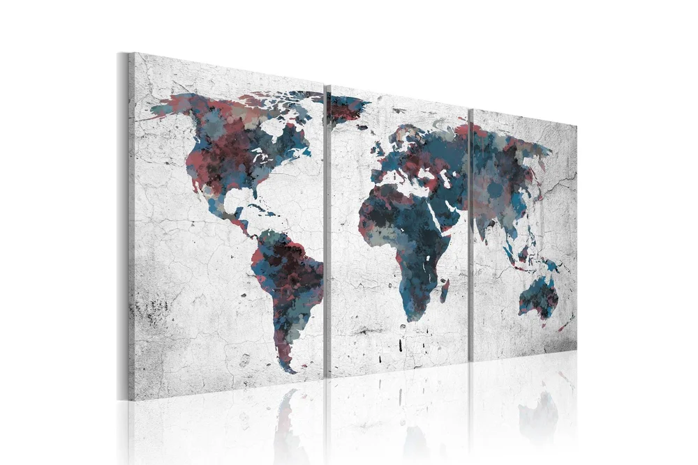 Bilde Kontinentaldrift 60x30 v:4408771
