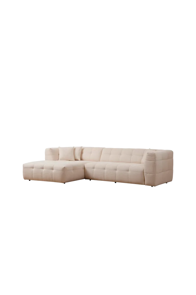 Hjørnesofa venstre - Cady - Beige m v:3941967
