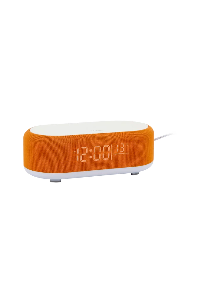 Alarmklokke Vogue W. Phone Charger And Blue Tooth – Orange – Dekor | m v:2897160