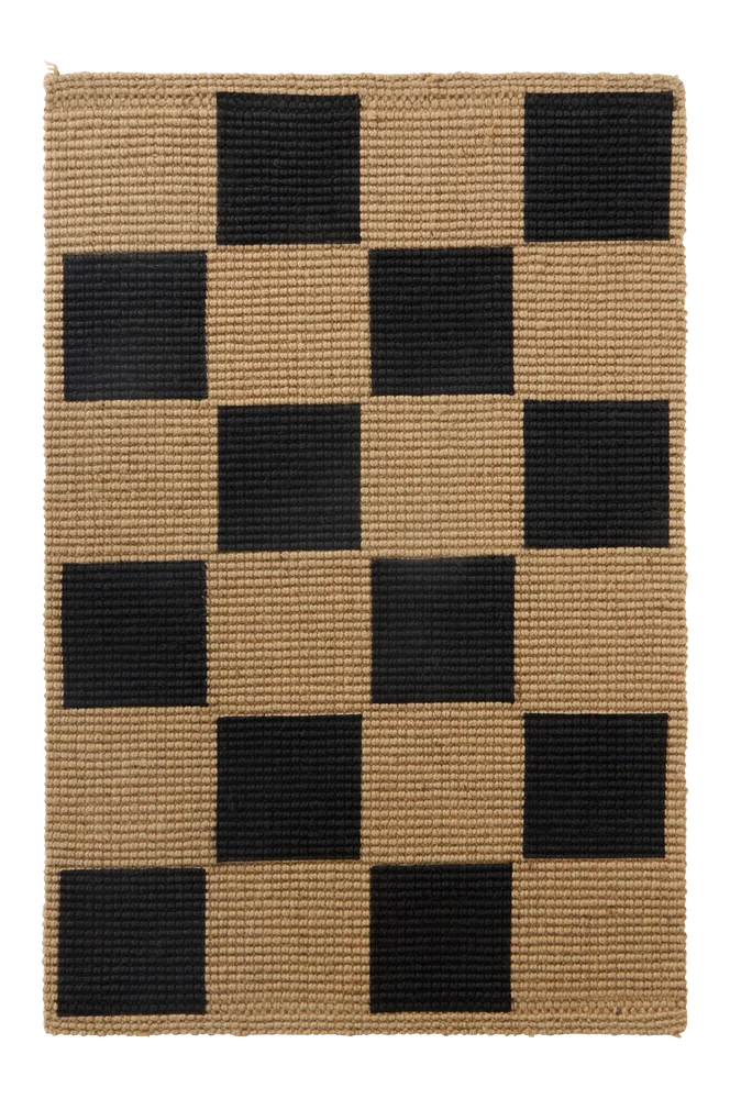 BRICKET dørmatte 60×90 cm – Svart – Tepper | m v:4611452