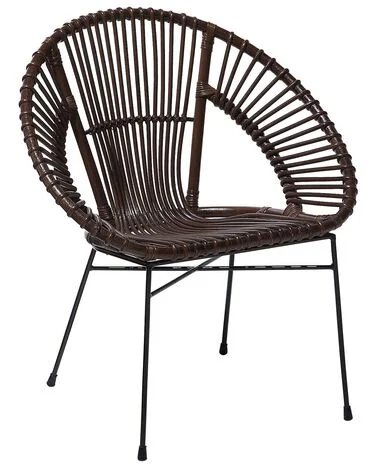 Spisestol SARITA Rotting Mørkebrun v:4587507