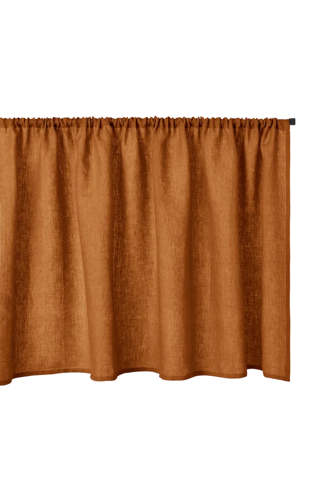 Kafégardin Malva - Brun - Tekstiler | m v:5227356