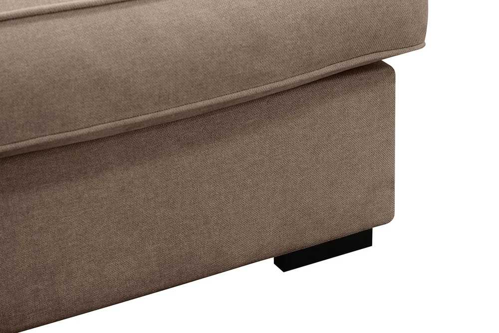 Rossita Lyx 5-seters venstrevendt U-formet ekstra dyp sofa med divan og sjeselong i stoff v:9175469