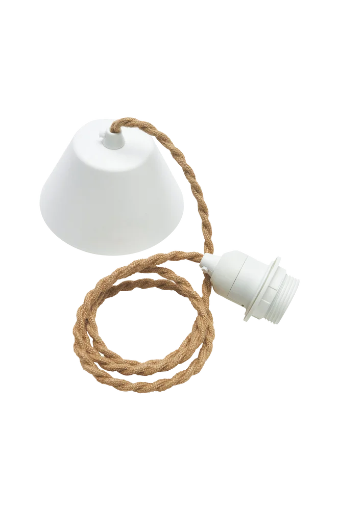 Takoppheng Tvinnet 1,2 m – Beige – Belysning | m v:4636412 Takoppheng Tvinnet 1,2 m – Beige – Belysning | m v:4636412