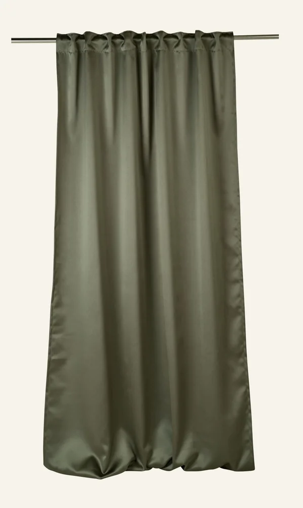 Gardin mørk grønn – 135×220 cm v:4177053 Gardin mørk grønn – 135×220 cm v:4177053