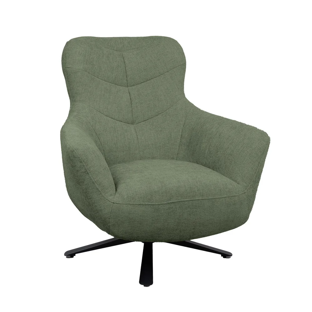 Lenestol HOME4YOU Helga 80x40xh80 cm, melamin eik v:2753286