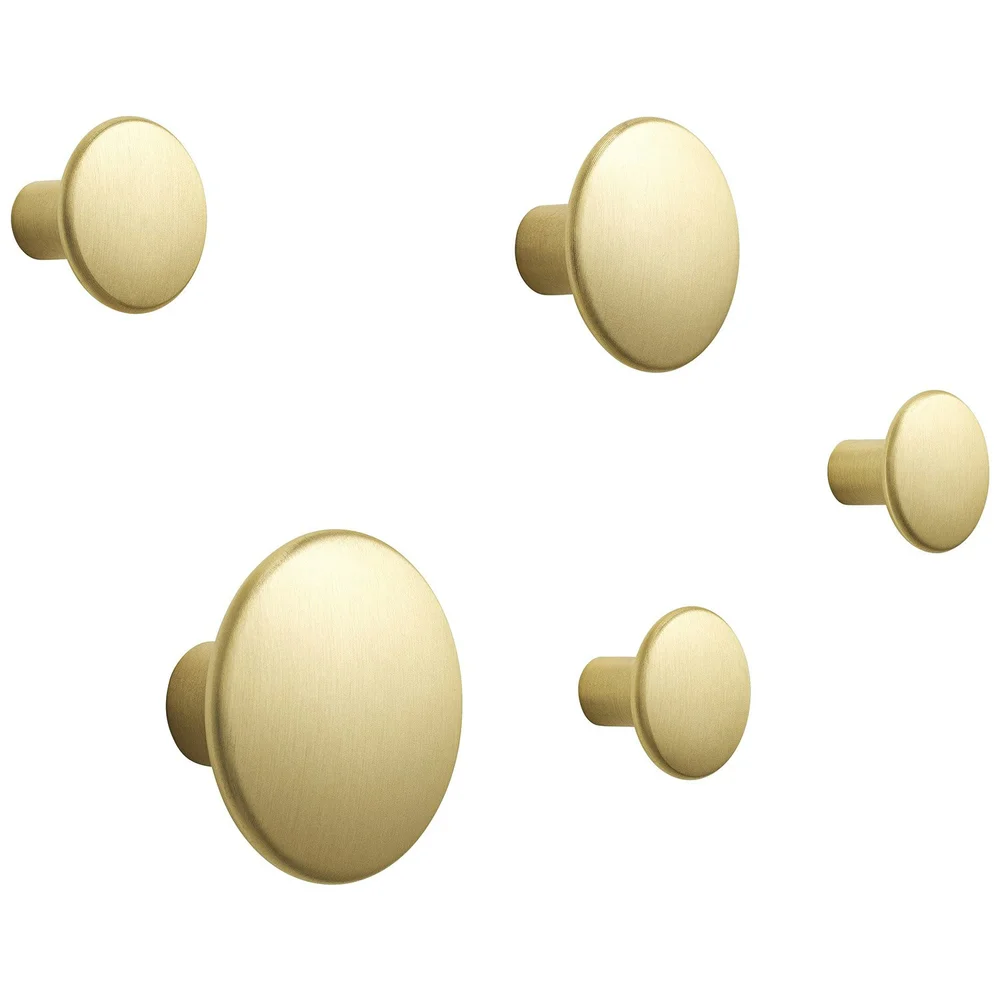 Dots Kroker Metall 5-pk, Messing v:4072982 Dots Kroker Metall 5-pk, Messing v:4072982