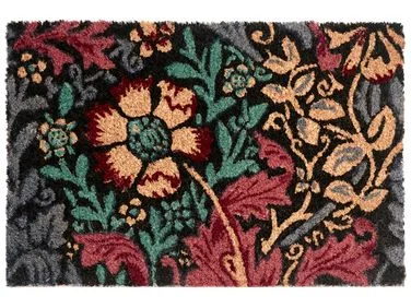 Dørmatte ILLIAMNA Flerfarget 40 x 60 cm Blomst Kokosfiber v:6194874 Dørmatte ILLIAMNA Flerfarget 40 x 60 cm Blomst Kokosfiber v:6194874