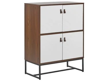 Skap NUEVA Mørkebrun/hvit v:3503881