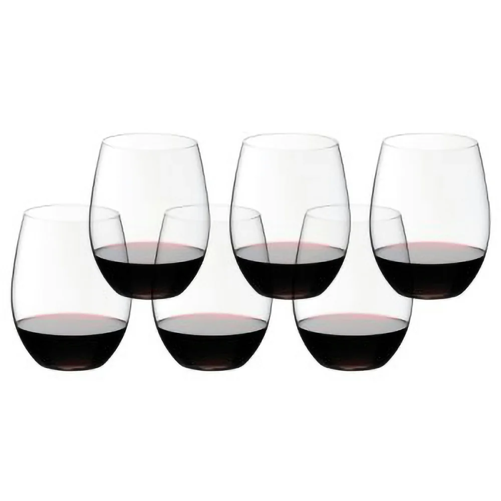 O Cabernet/Merlot Wine Glasses 6-pack, 20 Year Anniversary v:4944166