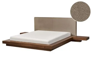 Vannseng Bouclé ZEN 160 x 200 cm Brun ask v:7893794