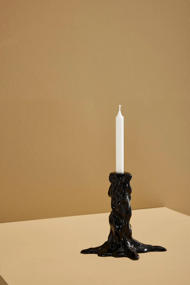 Bearnie lysestake large – Svart – Dekor | m v:4649667 Bearnie lysestake large – Svart – Dekor | m v:4649667
