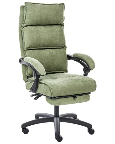 Arbeidsstol EATON Chenille Grønn v:6588247