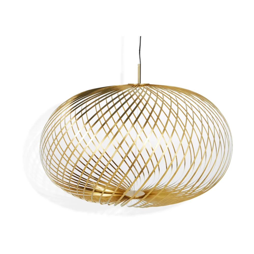Spring pendel LED brass v:2127491