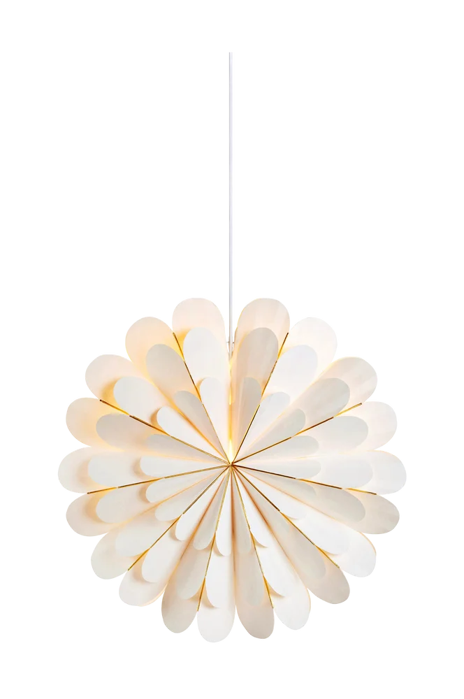 MARIGOLD hengende stjerne 45 cm – Hvit – Belysning | m v:1107730 MARIGOLD hengende stjerne 45 cm – Hvit – Belysning | m v:1107730