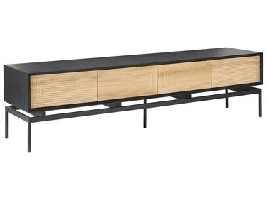 TV-benk LANCELIN Svart/lysebrun v:3023208 TV-benk LANCELIN Svart/lysebrun v:3023208