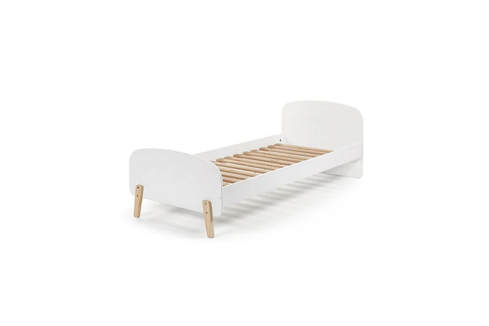 Seng med nattbord Kiddy Hvit v:3460028